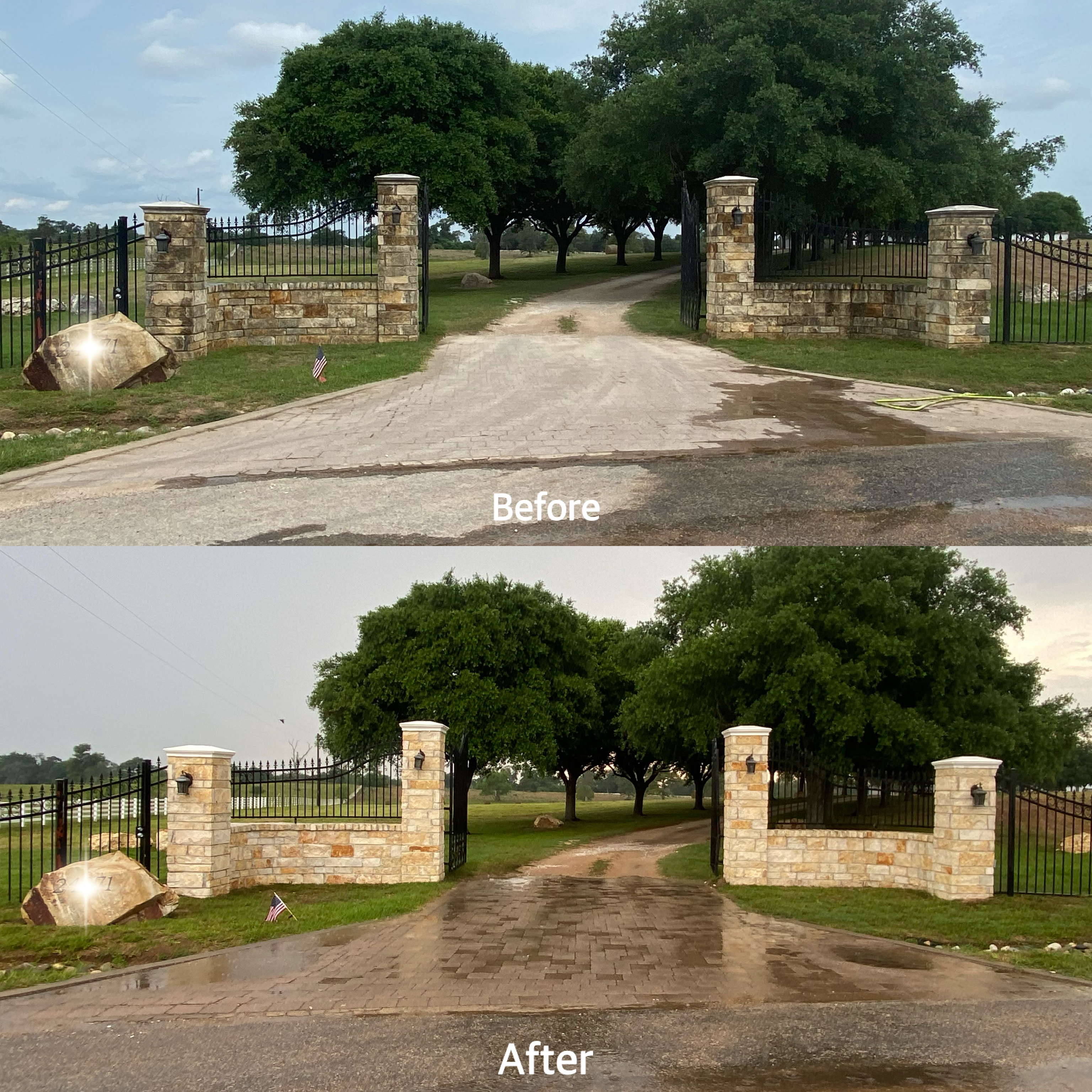 Vinyl Fence Cleaning in Houston, TX